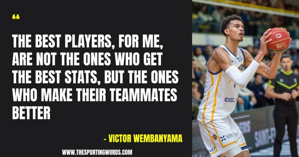NBA player Victor Wembanyama Inspiring Quotes (27 Quotes)