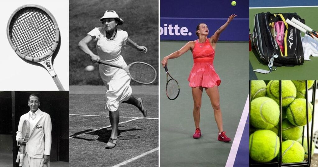 Evolution of Tennis Equipment Over A Period of Time